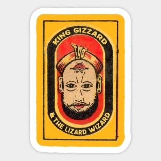 King Gizzard & The Lizard Wizard - Original Fan Art Sticker